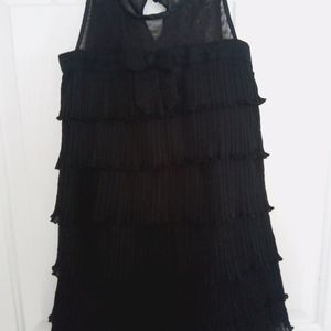 The Childrens Place Girls Black Dress